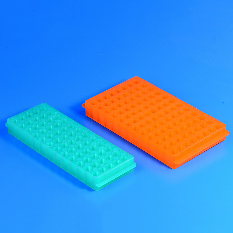 Штатив для мікропробірок центрифужних подвійний 0,5/1,5-2,0 мл (96 місць) «Labexpert»